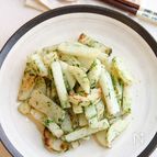 山芋の青のりソテー