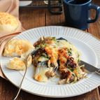 サバのおかか醤油チーズ焼き
