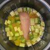 【ヘルシー鶏飯】準備1分!入れて待つだけ。の工程2