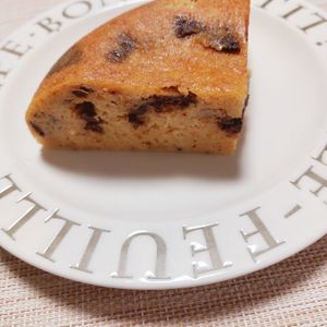 よっこの作ってみた!投稿(炊飯器×ホットケーキミックスで♩【バナナチョコケーキ】)
