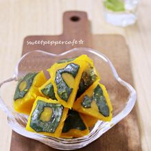 あなわたでかぼちゃの煮物～3倍濃縮だしつゆを使って～