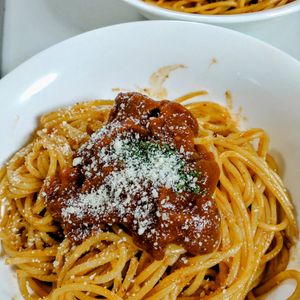 ゆみの作ってみた!投稿(焼肉のたれでコクうま！濃厚ボロネーゼ)