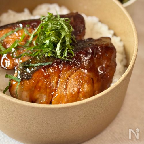 10分で完成！【ぶり照り丼】