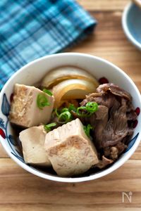 ほったらかしで簡単♩ほっこり美味しい【うちの肉豆腐】