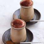 フライパンで15分！なめらかコーヒー牛乳プリン