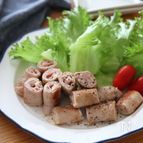 1ずつ巻かないから楽ちん♪レタスと一緒に♡ベーコンの豚巻き
