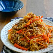 戻し不要♪めんつゆのみでOK!豚肉と切り干し大根の煮物