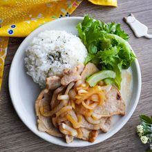 【ポン酢で作る】さっぱりポークソテープレート