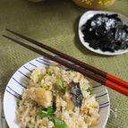 手間なし！秋サバとなめたけの簡単炊き込みご飯