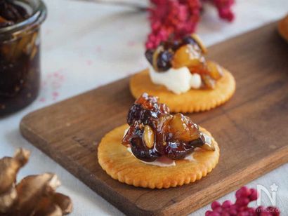 ヨーグルトにアイスに♡『ドライフルーツとナッツのジャム』