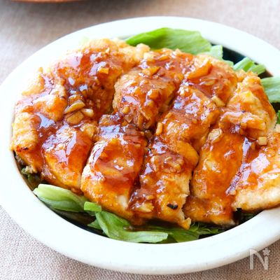 ワンパン15分【鶏むね肉のやみつきチキンステーキ】