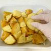 レンジで簡単、ポテトのオイル蒸しの工程2