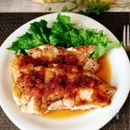 鶏むね肉のソテー♪玉ねぎポン酢ソース