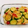 はなの作ってみた!投稿(＼病みつき絶品／ワンパン10分【鶏とズッキーニのトマト炒め】)
