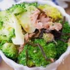 5分で完成🙌＜ブロッコリーの塩コンツナ和え＞抱えて食べたい