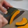 作業時間5分！【かぼちゃのカレーチーズ焼き】の工程1