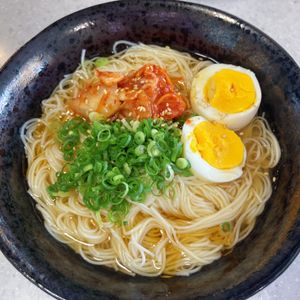 猫ママの作ってみた!投稿(そうめんで作る♪さっぱり美味しい焼肉屋さんの冷麺風)