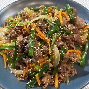 楽ラク手抜キッチン🐶🐾の作ってみた!投稿(ご飯がすすむ♪【プルコギ】丼にも◎)