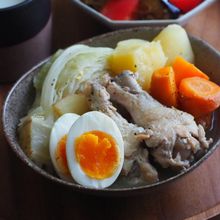 手羽元の旨だしポトフ【スープが美味しい！】