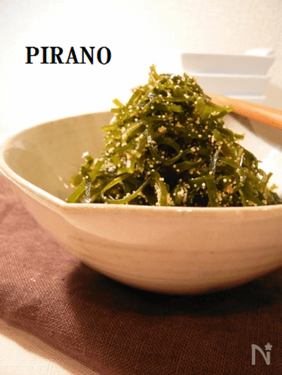 【22Kcal】切り昆布のたらこバター炒め♪