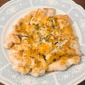 すずの作ってみた!投稿(カリカリで旨い！鶏むね肉がジューシーに仕上がる「鶏チー焼き」)