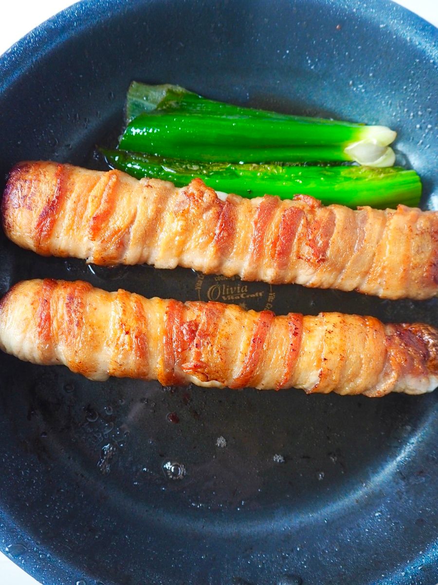 豚バラのジューシーねぎ巻き】とろ〜り甘いネギが絶品 | レシピサイトNadia