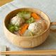 【白菜と鶏団子の春雨スープ】鶏の旨味たっぷり！