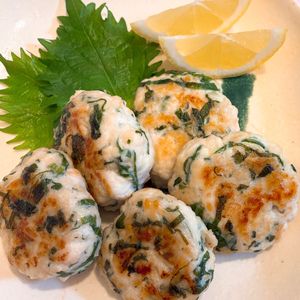 753🍓の作ってみた!投稿(旨味効きすぎ♪【むね肉と大葉のうま塩つくね】)