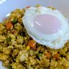 まゆのの作ってみた!投稿(残りご飯でパラパラ【簡単カレーピラフ♪】)