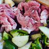 茄子とピーマンと豚肉の辛味噌炒め★黄金比の工程2