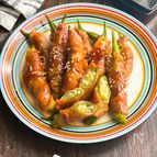 豚肉とオクラがあったら！照り照り肉巻き