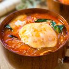 ごちそう満腹スープ♩【豚キムチ春雨スープ】