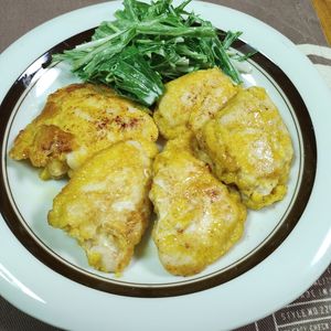 M＊Pの作ってみた!投稿(冷めてもおいしい♡ささみのカレーピカタ)