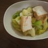 りんごの作ってみた!投稿(春キャベツと桜エビの白だしさっと煮。)