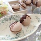 バレンタインに♪チョコマカロン