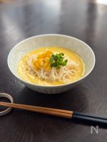 冷やして美味しい！とうもろこし🌽のすり流しそうめん
