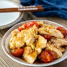 作り置きにも♪鶏ムネのさっぱりマリネ