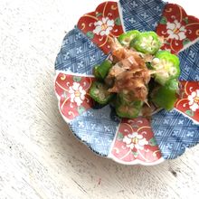 オクラのだしあんかけ和え