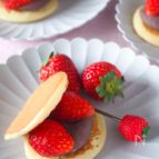 ホットケーキミックスで簡単♡ふわふわ【いちごどら焼き】