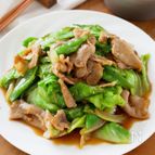 『豚バラキャベツの生姜焼き風炒め』10分完成！タレが絡む♡