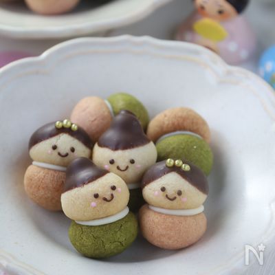 ひな祭りに♪お雛様のバーチディダーマ