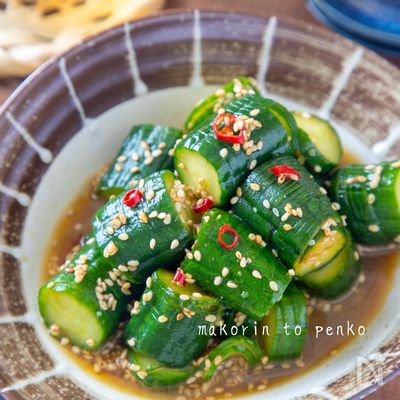 食べたら止まらない!やみつきピリ辛蛇腹きゅうり