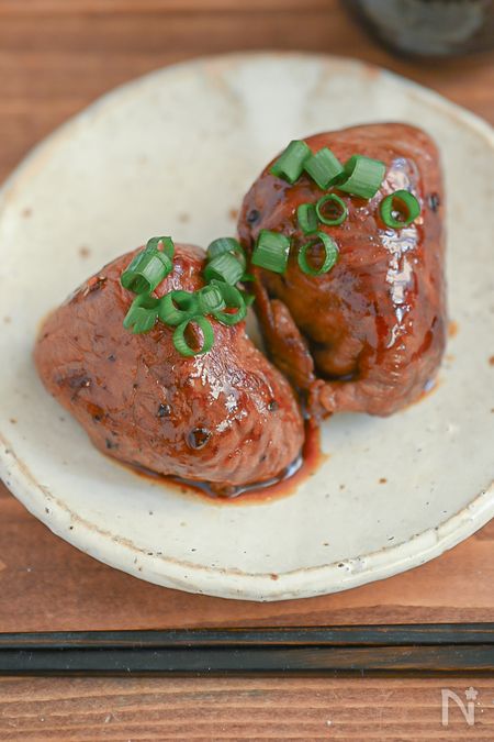 カマンベールチーズの牛肉巻き
