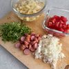 春のスペイン風オムレツの工程1