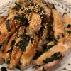 ぐ〜たら子の作ってみた!投稿(【おつまみに最高♡】胡麻だくだく!手羽中の黄金ネギ塩レモン)