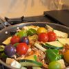 夏野菜とごぼうのキーマカレーの工程5