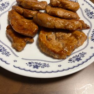 1120414の作ってみた!投稿(【豚ヒレ肉のさっぱり照り焼き】柔らかい！ダイエットにも！)