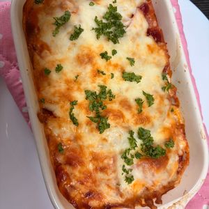 ゆっこの作ってみた!投稿(鯖とポテトのトマトチーズ焼き《鯖缶で簡単に♪》)