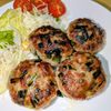 joe sanの作ってみた!投稿(ワンパン完結♪全部混ぜて焼くだけ◎【餃子風つくね】)