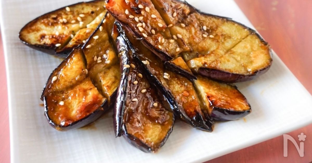 とろける！なすの濃厚味噌焼き】 | レシピサイトNadia